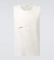 [JW Anderson] JW Anderson Cotton jersey tank top AU 87 white