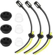 3set Universal Grass Trimmer Fuel Line Filter Kit for Brush Cutter Strimmer Lawn Mower Primers Fuel Hose Garden Tool Parts