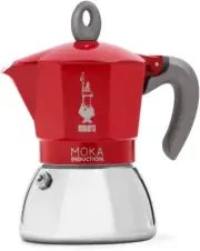 - Moka Induction, Moka Pot, Suitable for All Types of Hobs, 6 Cups Espresso (9.4