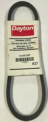 Dayton Premium V- Belt 6A139P A27 NOS