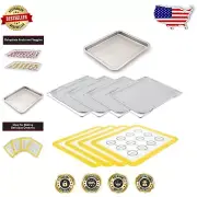 Versatile 9-Piece Baking Set for Bravo XL: Mats, Roasting Tray & Racks Included