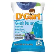 D GARI Gelatin Mix Blueberry, 4.2 Ounce