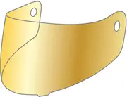 HJC HJ-41 Visor for V10, gold for Men One Size