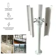 3-Phase Permanent Magnet Generator Upgrade New Vertical Five-blade Wind Turbine