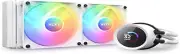 Kraken 240 RGB - Rl-Kr240-W1-240Mm AIO CPU Liquid Cooler - Customizable 1.54" Sq