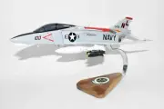 VF-51 Screaming Eagles F-4B Model, 1/42 (18") Scale, Mahogany, Navy, Fighter