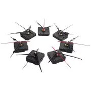 7 Sets Quartz Clock Movement Mechanism, Silent Short Shaft Clock Mechanisms9882