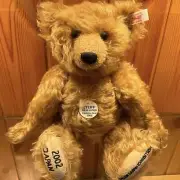 Steiff teddy bear 100th anniversary PB28 Japan Exhibition Bear 2002 limited rare
