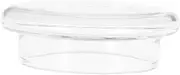 SECFOU Glass Lid Replacement for Teapot Heat Resistant Clear Teaware Cover for Home Use Elegant Transparent Design for Monitoring Brewing Process Easy to Install and Clean