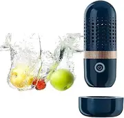 Portable Washing Machine - USB Rechargeable Washing Machine - Fruit Vegetable Washing Machine Wireless -Button Operation