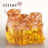 在飛比找蝦皮商城優惠-【tittot 琉園丨富貴開門】琉璃 藝術品 收藏 擺飾