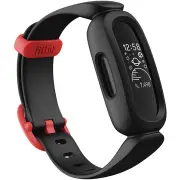 Fitbit Ace 3 Kids Activity Tracker - Black/Racer Red