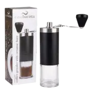 NEW CASABARISTA STAINLESS STEEL HAND COFFEE GRINDER WITH CERAMIC BURR Manual