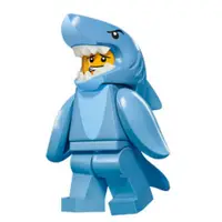 在飛比找蝦皮購物優惠-LEGO 樂高 71011 第15代人偶包 鯊魚人 鯊魚 人