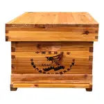 蜂箱全套中蜂蜂箱蜜蜂專用養蜂工具蜂蜜箱誘蜂箱煮蠟杉木蜜蜂蜂箱下標前聯繫客服免運活動