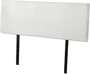 PU Leather Queen Bed Headboard BedHead - White