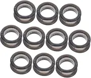 NOLITOY 10pcs Silicone Finger Rings for Shears Pet Grooming Shear Inserts Easy to Install Scissors Vibrant Design for Professionals Diy Enthusiasts