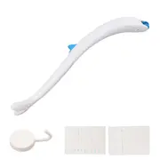 Toilet Brush Household Disposable with Cleaner Filter No Dead Ends Comes for Bathroom Toilet Cleaning System