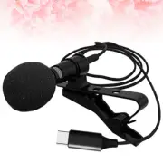 Mini Phone Microphone Podcast Kit for Laptop Lavalier Smartphone Recording