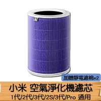 在飛比找momo購物網優惠-【小米有品】淨生活 小米空氣淨化器 濾芯 1代 2代 2S 