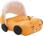 Kids Car Pool Float,Baby Ride Pool Float with Sunshade - Ergonomic Design Outdoor Water Play Swimming Ring Lounger for Family Lovers Coworkers