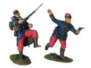W Britain Soldiers 17820 French Infantry Command Set No 1 WWI Collectible 1/30