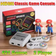 621 in 1 Retro Classic Mini Game Console TV HDMI 2 Controller Handheld Gamepad