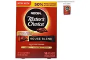 Nescafe Taster's Choice Instant Coffee - House Blend, 18 Single Serve Packets