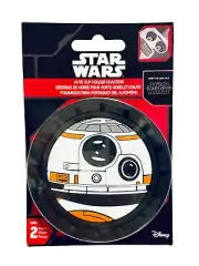 Disney Star Wars BB-8 Auto Cup Holder Coasters - 2PC Set NEW