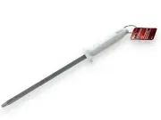 Knife Sharpening Steel 10” (380mm) Hanging Ring Butchers Sharpen Knifes Sharp