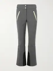 [Brunello Cucinelli] Brunello Cucinelli - Wool-blend Flared Ski Pants - Gray - IT40 IT 40 Gray