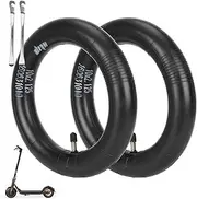 ulip 10x2.125 Replacement Inner Tubes with Straight Valve for Ninebot F30 F20 F25 F40 Scooter for 10 inch Scooter(2 Pack)