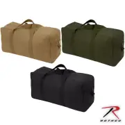Rothco Canvas Tanker Style Heavyweight Military Tool Bag (19" x 9" x 6")