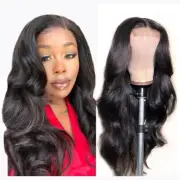 13x4 lace frontal wig 100% human hair Body wave 16inch and 18inch