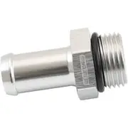 Aeroflow -10Orb to 5/8" Push On Barb Silver Straight Barb - AF414-10-10S