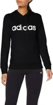 Adidas Women’s Essentials Linear Pullover Hoodie – Black. BNWT.