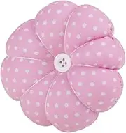 GLOGLOW Cute Sewing Needle Pin Cushion Adjustable Pumpkin Wrist Pin Cushion Craft DIY Tool for Home Sewing Pin Cushion (Pink)