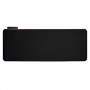 Brateck RGB Black Gaming Mouse Pad with 4-Port USB Hub (MP06-6-02)