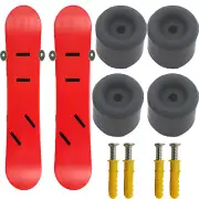 Snowboard Wall Storage Rack Snowboard Wall Mount Wall Display 4/PK - No Board