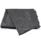 【9成新】Louis Vuitton LV M74752 經典花紋羊毛絲綢披肩圍巾.煤炭色現金價$15,800