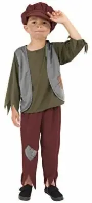 Smiffys Victorian Poor Boy Costume