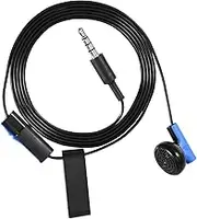 Gaming Headset, 3.5mm Gaming Headphones with Microphone, Wired Headphone Earphone for Sony Playstation 4 PS4 Controller with Built-in 9.2mm Speaker Unit, Mic On/Off Control
