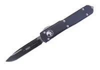 在飛比找瑞格華-大海刀品優惠-Microtech Ultratech 新款鋁柄彈簧刀(黑平