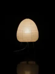 ISAMU NOGUCHI AKARI 1A Japanese AUTH paper White Lamp Leg Shade set W26xH43