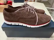 cole haan womens oxford zerogrand 9 Brown Suede