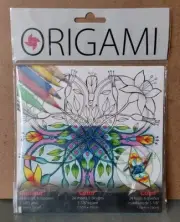 Origami Color and Fold Design Your Own 24 Sheets 6 Designs