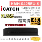 昌運監視器 可取 ICATCH KMH-0425EU-K 4路監視器錄影主機 7IN1 DVR DUHD專用