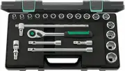 Stahlwille SOCKET SET QUICKRELEASE 1/2" 96031480 Set with 22 Psc. 52/16/6QR KN