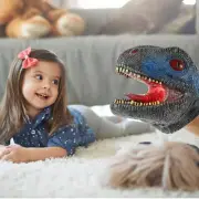 1 Pc dinosaur hand puppet Puppets Kids Roleplay Toy Storytelling Toys Toddler