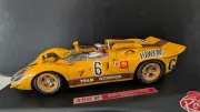 RARE RACER of ITALY RCR36-FERRARI 350P CAN-AM 1963 CAPE TOWN-NIB-SUIT SCALEXTRIC
